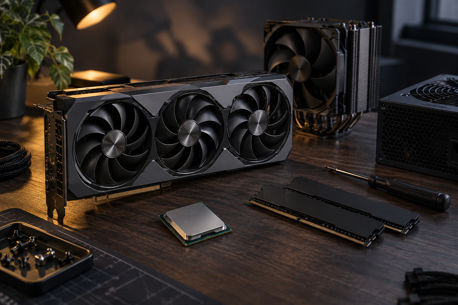 Graphics card installation